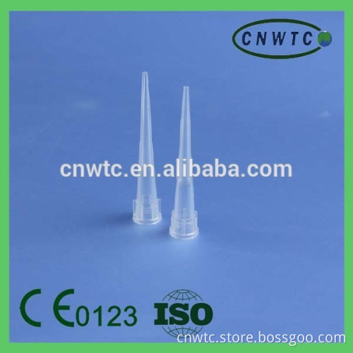 Plastic Lab pipette tips 10ul